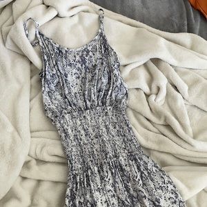 Snakeprint summer dress